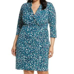 Eliza J Faux Wrap Dress